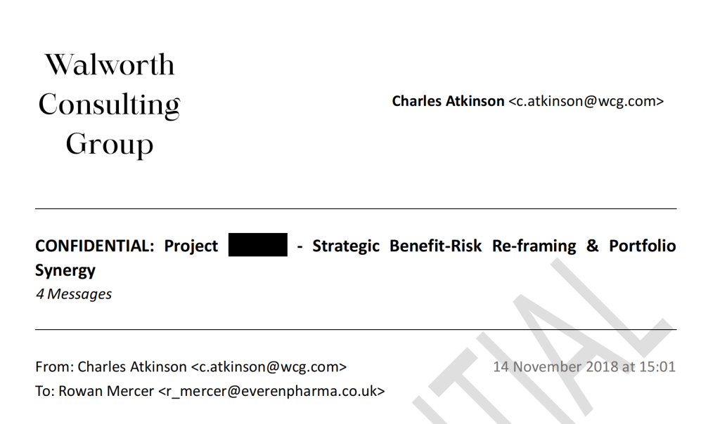 Entry 02 – Leaked Email Communication 2018.11.14